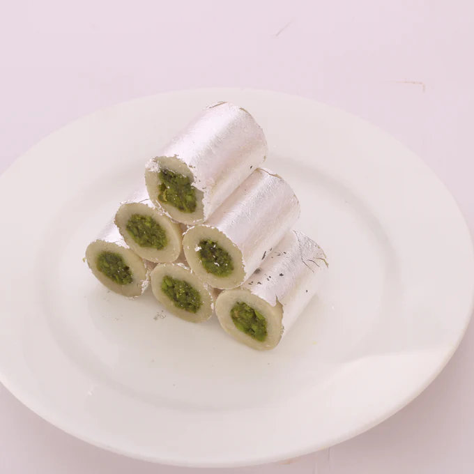 Badam Pista Roll (10 pcs)